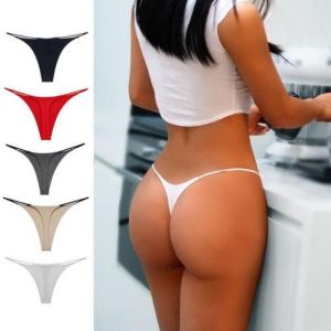 Women Sexy Brief Strappy Low Waist Panties G-string Thongs Knickers Underwear