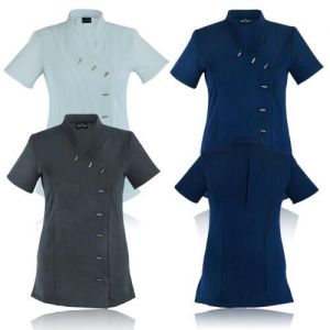 Amazing deals Women deals Women's Beauty Tunic Uniform SPA Therapist Hairdressing Massage Salon Beautician