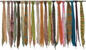 Amazing deals Women deals 1000 Vintage Silk recycle Sari Sashes Head Wrap Neck Tie lot Wholesale Indian