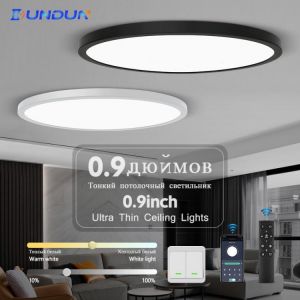 Ultrathin 0.9inch Brightness Dimmable Led Ceiling Lamp For Bedroom Living Room Kitchen Lamps Room Lights Led Ceiling Lighting - Ce